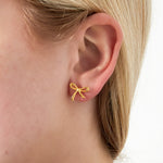 Bow Clip Earrings