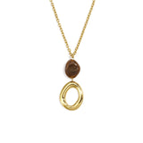 Stainless Steel Pendant necklaces Circle Casual Daily Simple Series Women's jewelry