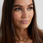 Necklace The Good Life Gold Color Stainless Steel