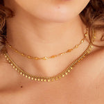 stainless steel necklace stars 