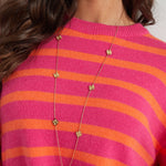 long clover necklace