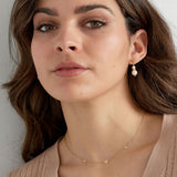classic necklace with hearts
