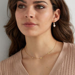 classic necklace with hearts