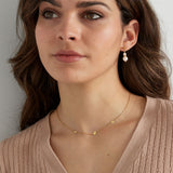 classic necklace with hearts