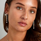 simple necklace with heart pendants
