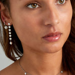 simple necklace with heart pendants