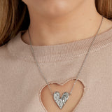 Necklace my love - Silver Color color