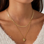 heartfelt layers necklace