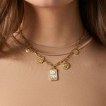 charm necklace magic moon