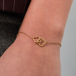 linked luck bracelet