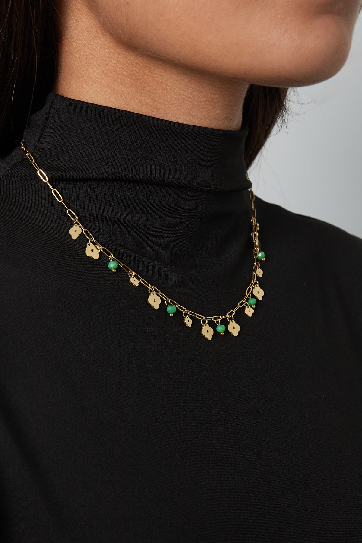 necklace clover basic