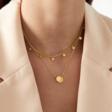 double star necklace