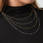 dotty layers necklace
