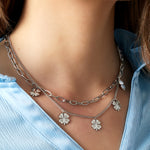 layered luck necklace