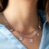 layered luck necklace