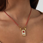 eclipse charm necklace
