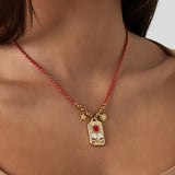 eclipse charm necklace