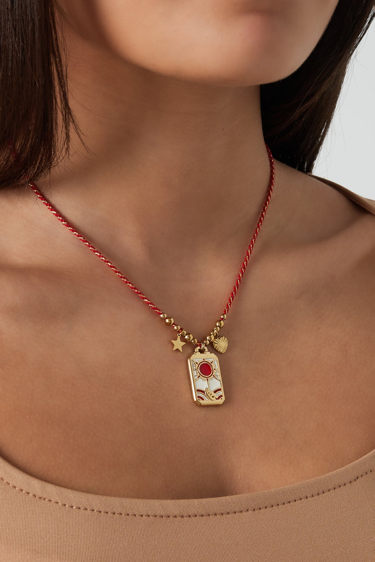eclipse charm necklace