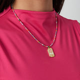 Colorful sunshine necklace - Multi