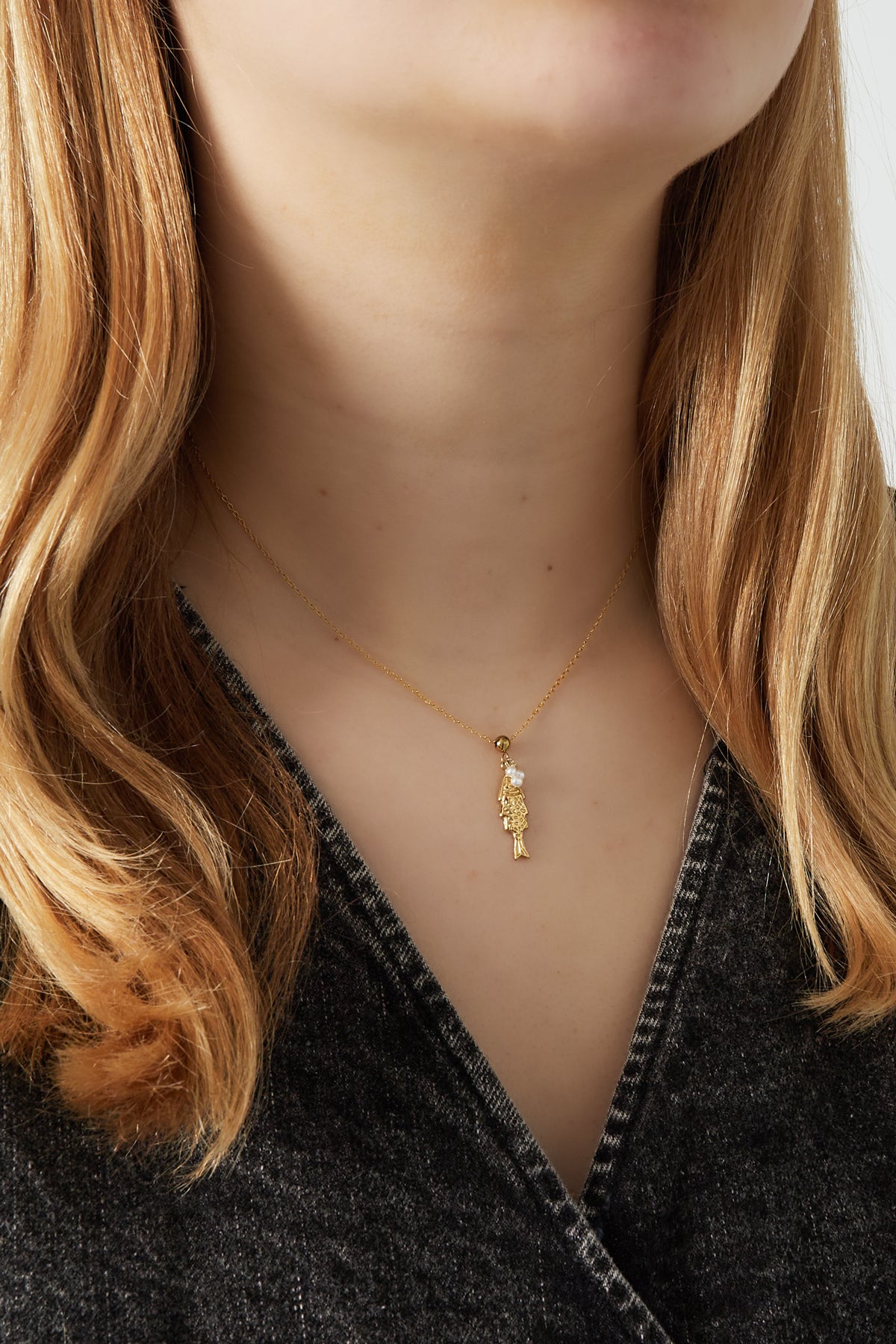 fishy necklace