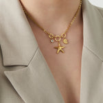 charm necklace i sea you