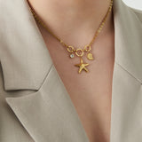 charm necklace i sea you