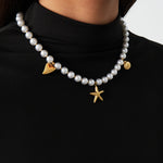 pearl necklace sea day