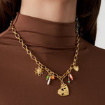 charm necklace my lover