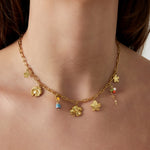 flower necklace