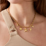 flower necklace