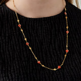 embrace the love necklace - green and