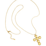 Stainless Steel Pendant necklaces Cross Casual Daily Simple Series Women's jewelry