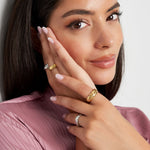 ring subtle baguette