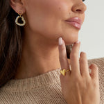 classy heart ring