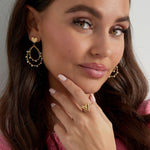 Aesthetic heart ring - Silver Color color