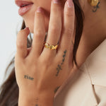 Ring sea shell lover - Silver Color color