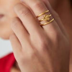 flower stack ring