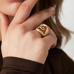 elegant twist ring