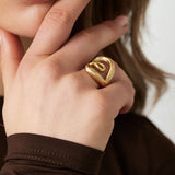 elegant twist ring