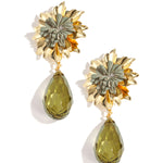 Drop Earrings Flower Vacation Gathering/Party Luxurious Series Women's jewelry