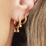 Little Hoops Earrings 1.2cm Stainless Steel