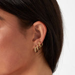 Earrings Set Little Hoops Stainless Steel