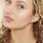 Bold Heart Stainless Steel Earrings