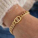 Bracelet The Good Life Silver Color Stainless Steel