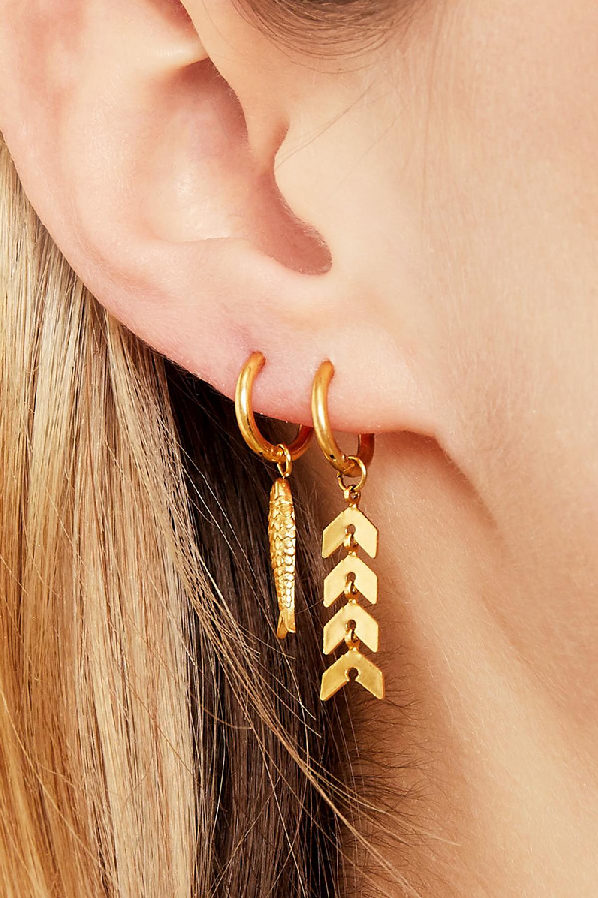 Fishy Stainless Steel Earrings