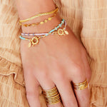 Double-layered bracelet Stainless Steel