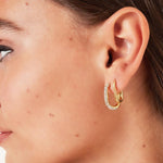 Oval hoops Stainless Steel