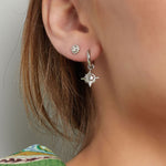 ear studs moon