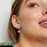 ear studs moon