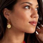 ear studs leaves